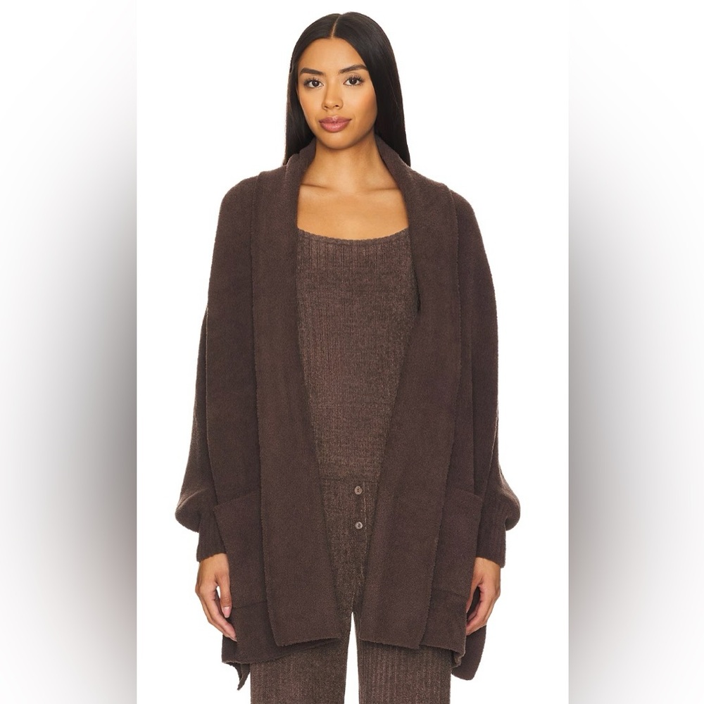 Barefoot Dreams Cozychic Blanket Wrap in Java